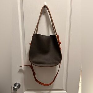 Madewell Colorblock Leather Sydney Shoulder Bag